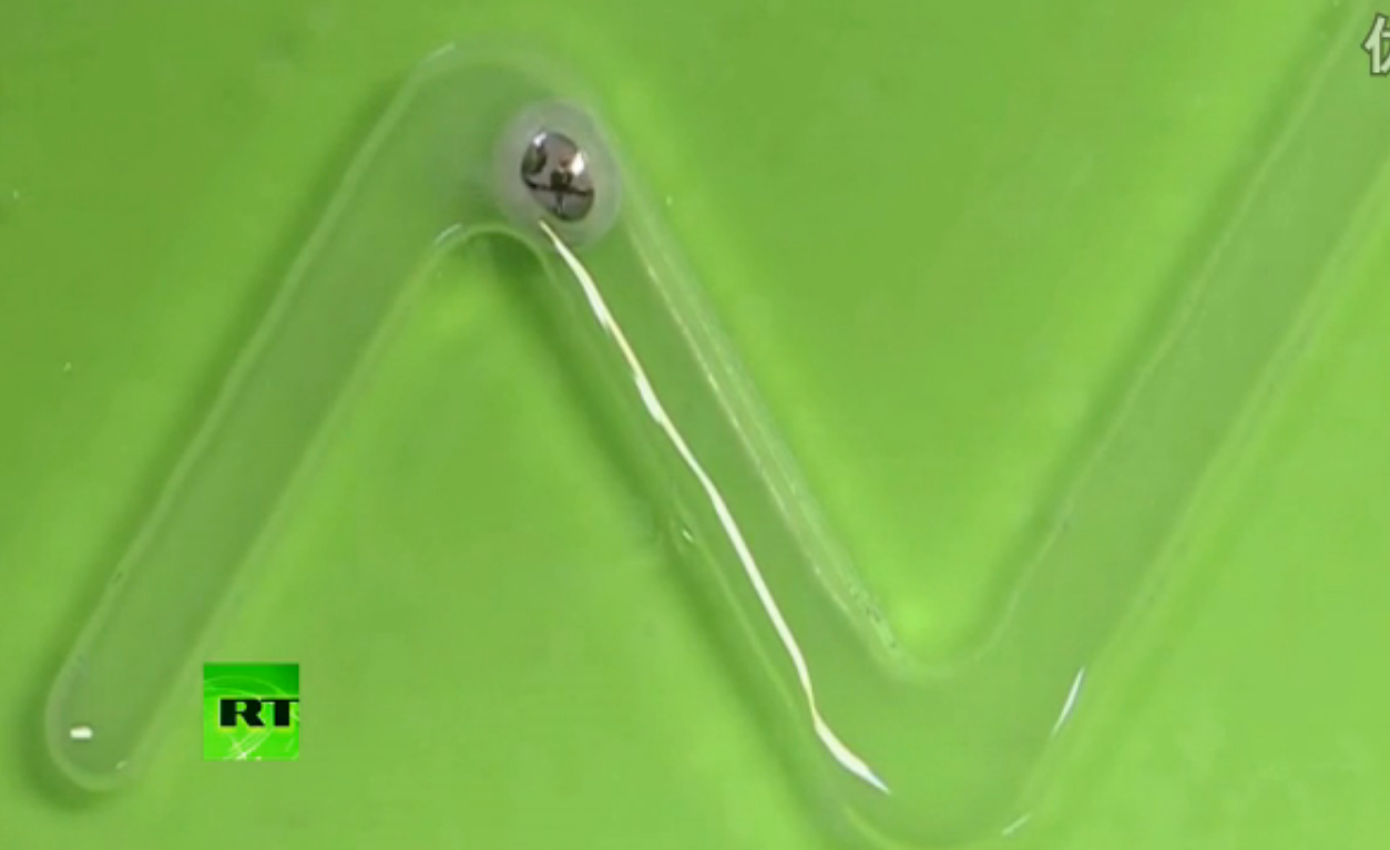 液體金屬機器-離子液體是否可以運用其中？